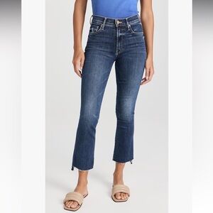 Mother jeans size 25 insider crop step fray